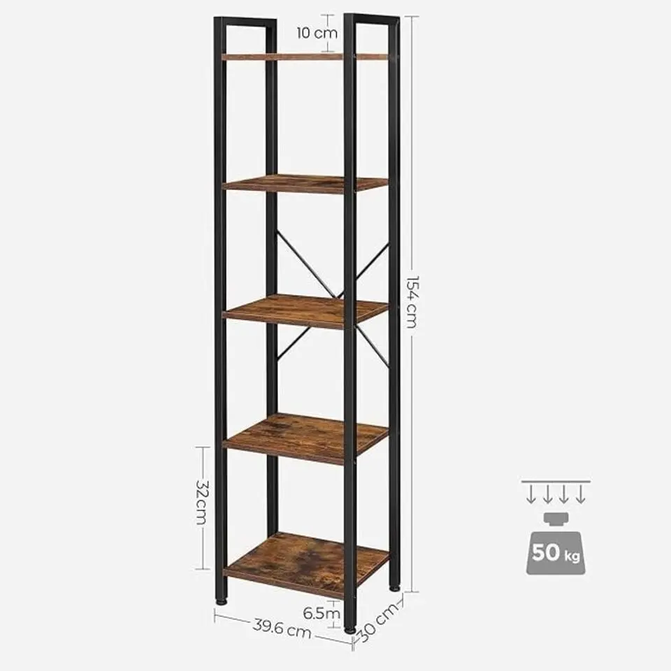 Parya Home Opbergrek met stalen frame, voor woonkamer