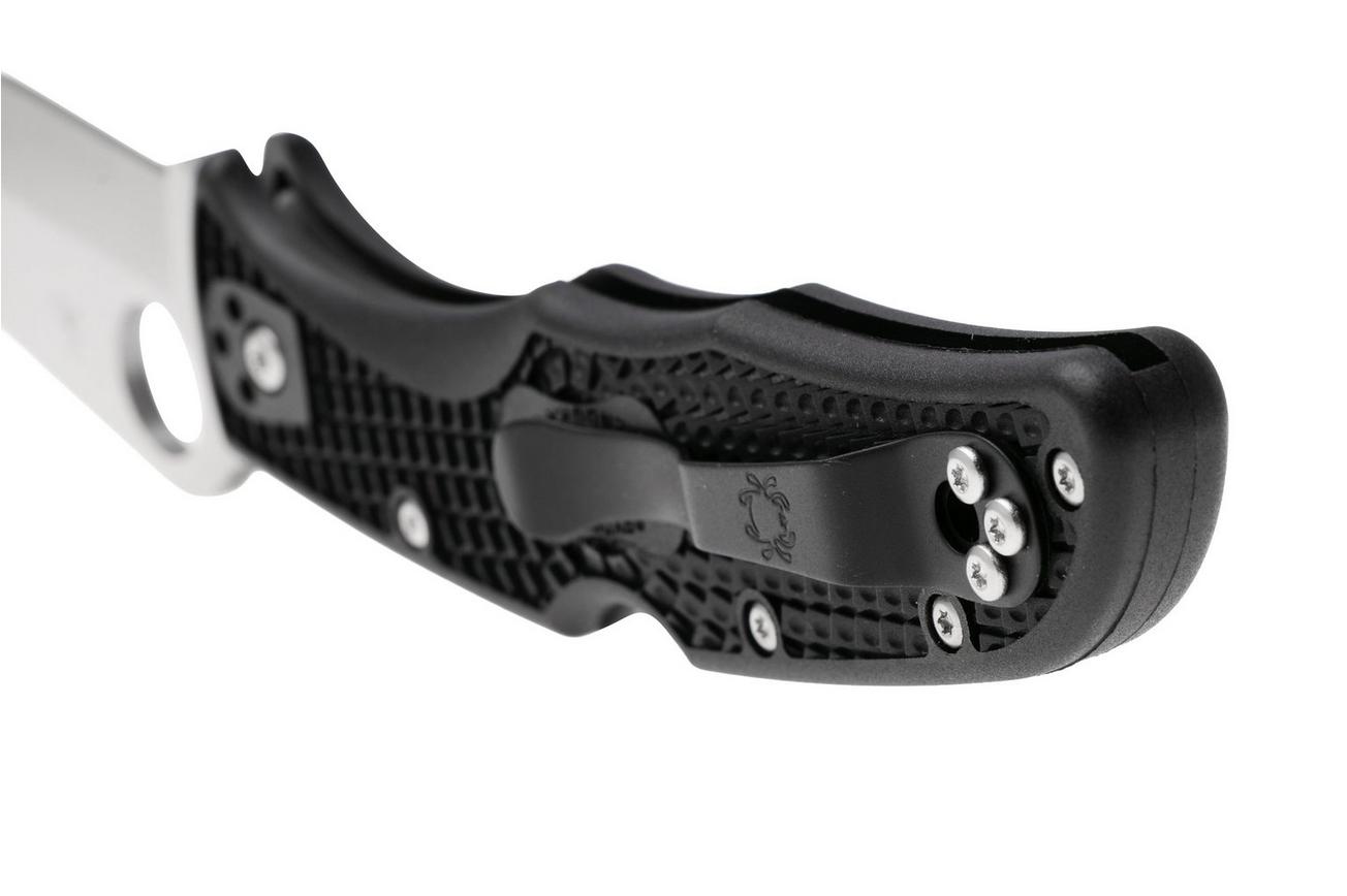 Spyderco Endura 4 C10PBK Black FRN plain edge zakmes