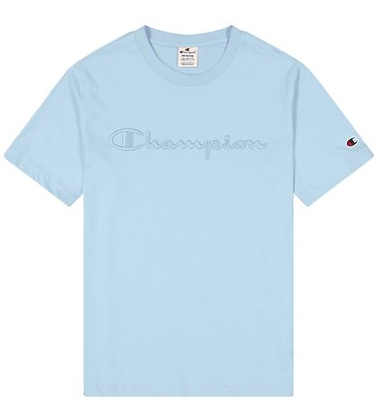Champion Fashion T-Shirt - Rundhalsausschnitt - Hellblau