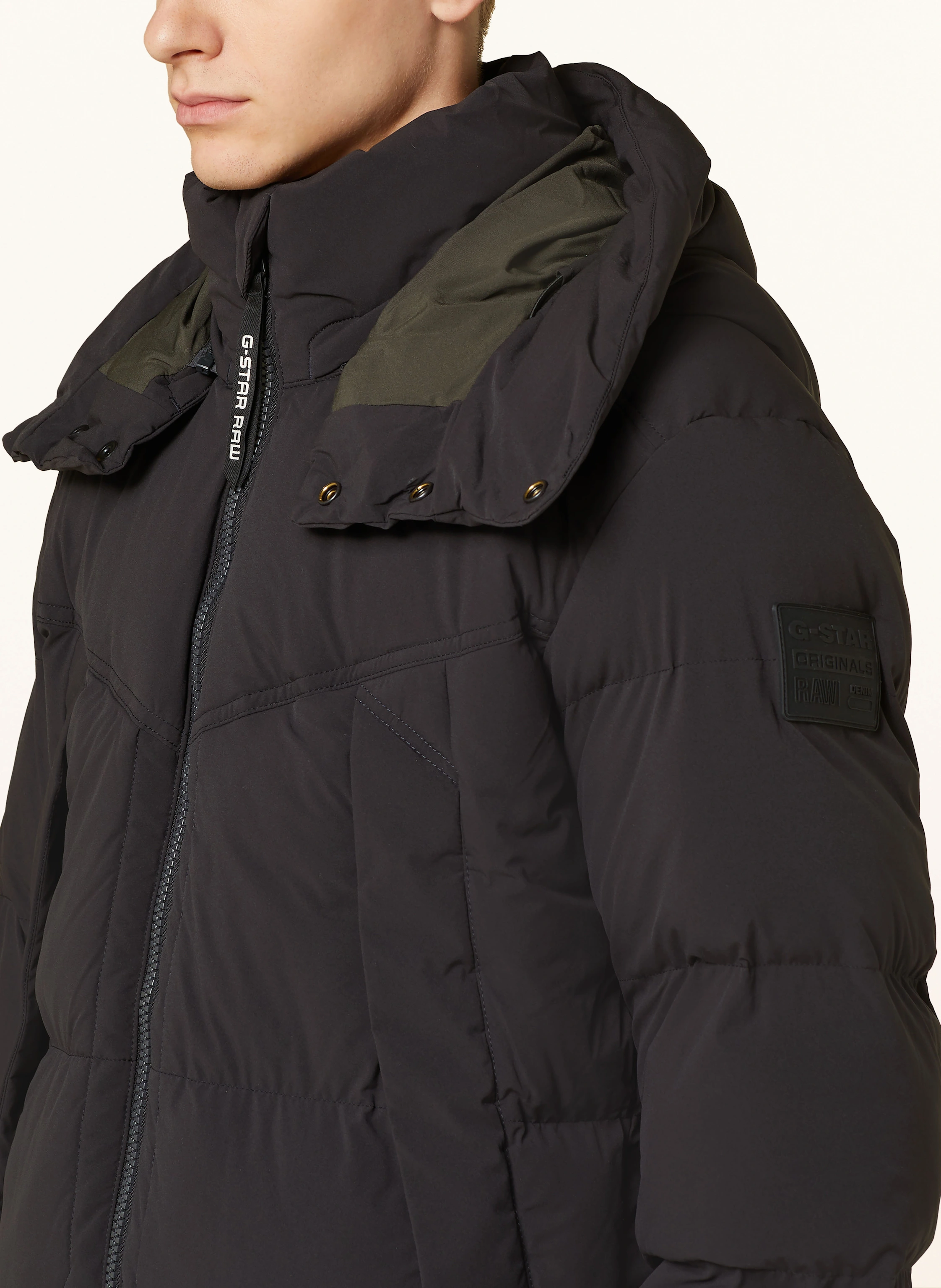 G-Star Parka G-WHISTLER 2.0 mit abnehmbarer Kapuze