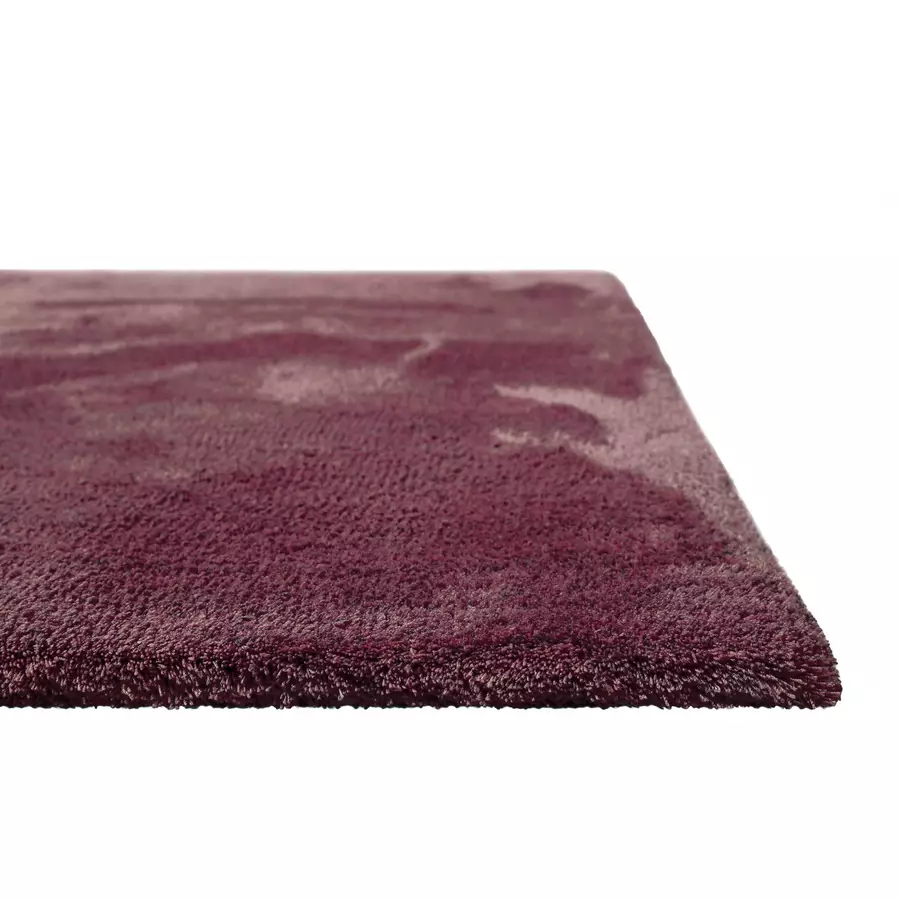 Homie Living Hochflorteppich Sienna bordeaux