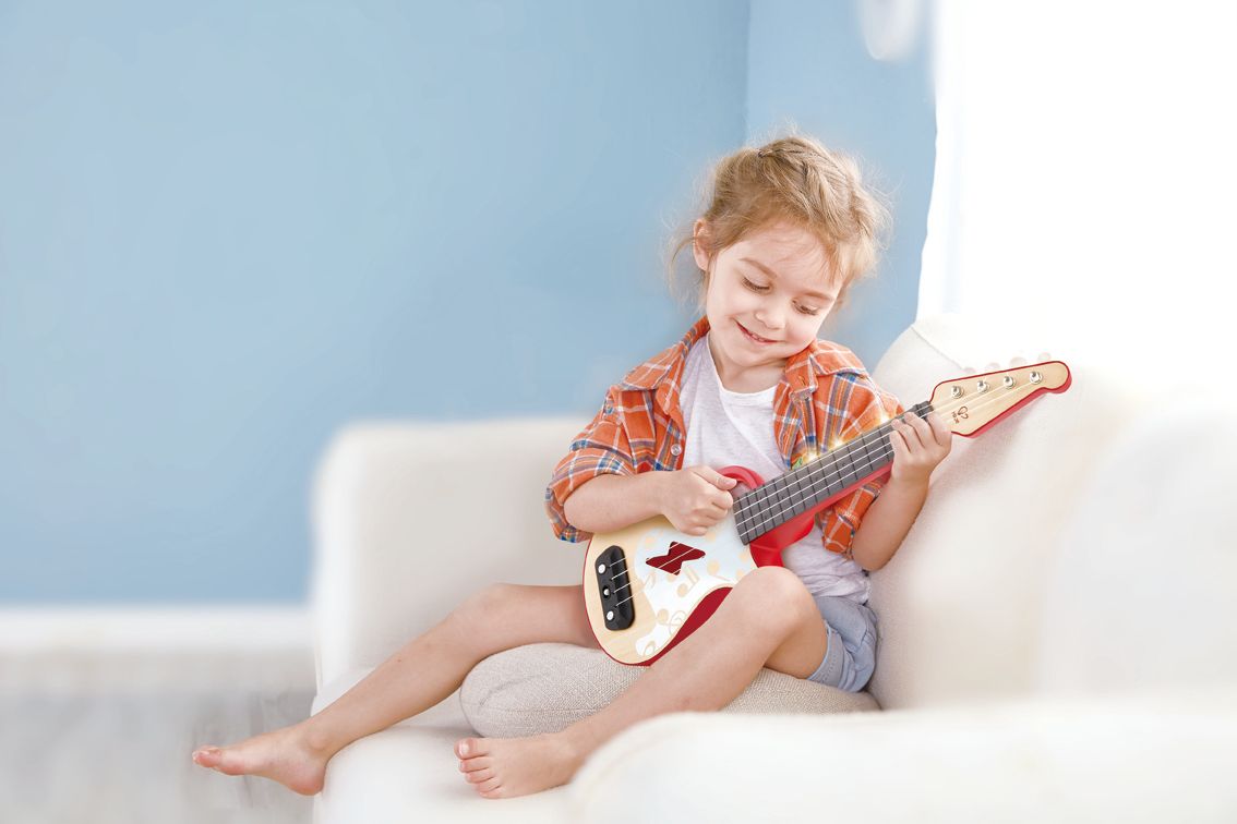 Hape Elektrische Lern-Ukulele