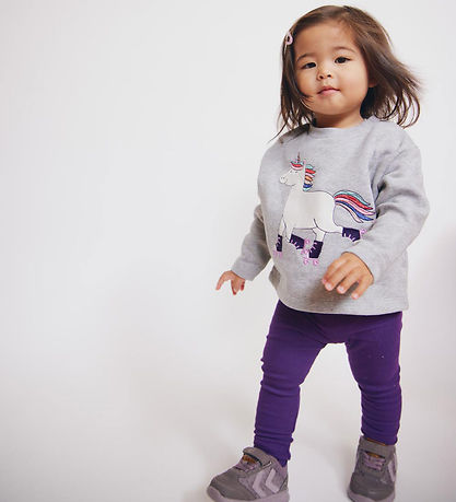 Freds WoRød Leggings - Rib - Alfa - Sonic Purple