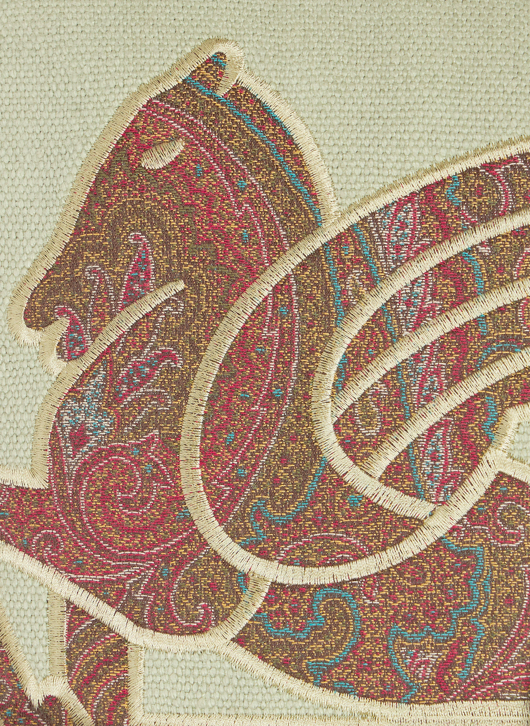 ETRO Home Dekokissen aus Leinen