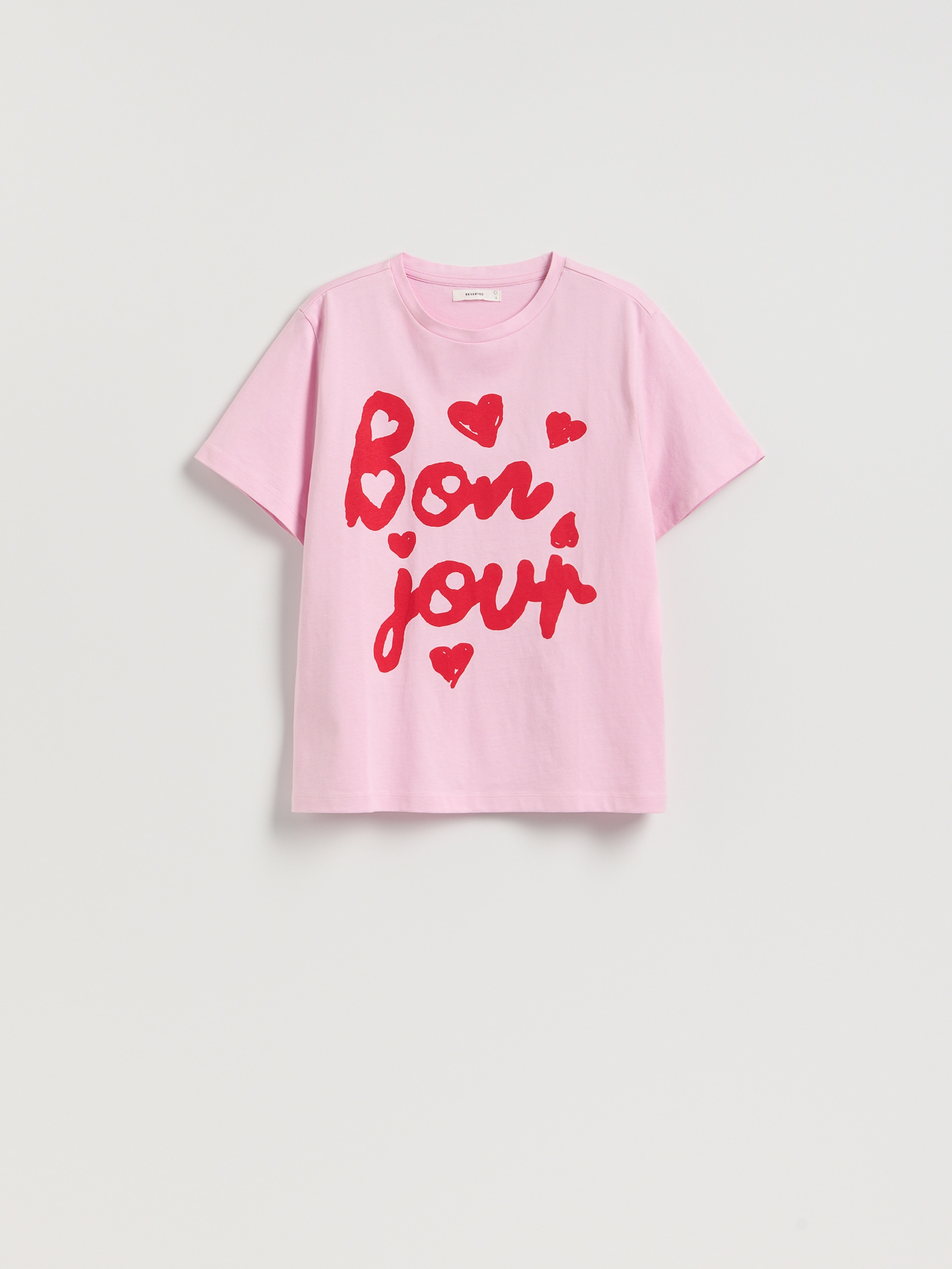 T-Shirt aus Baumwolle mit Aufdruck