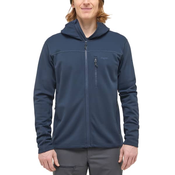 Veste polaire ski rando HAGLÖFS ROSSON MID HOOD M TARN BLUE