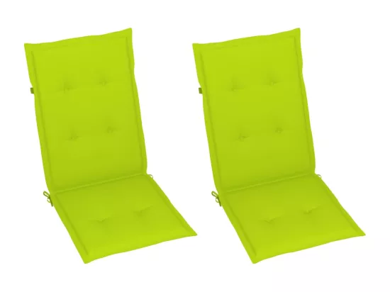 Chaise à bascule avec coussins Bois d'acacia massif 27