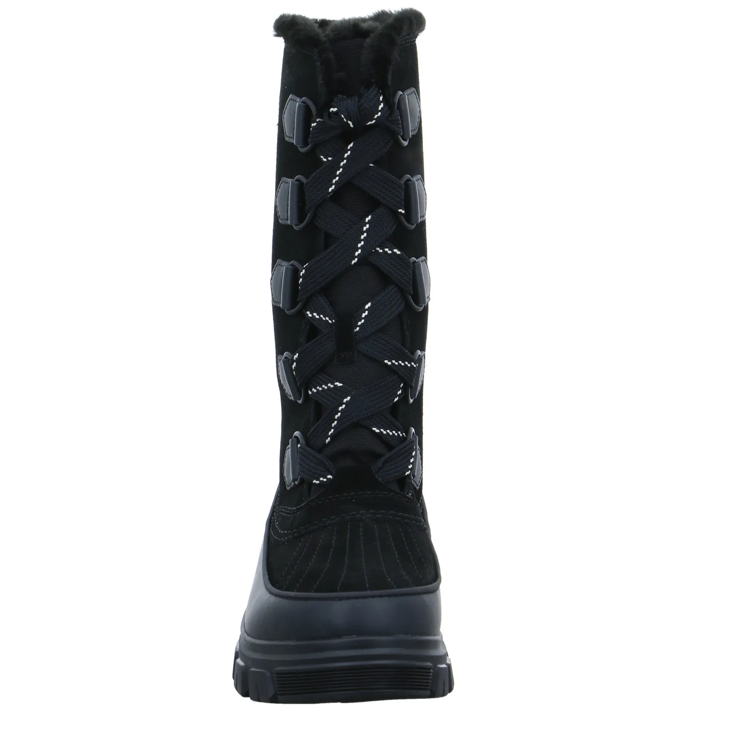 SOREL Snowboot Schwarz Leder  Wasserdicht