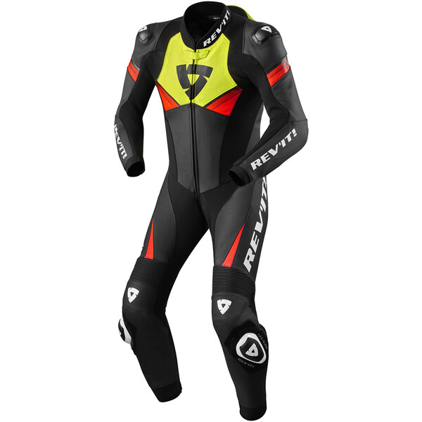 Rev'it - Combinaison Argon 2 Noir / Jaune fluo