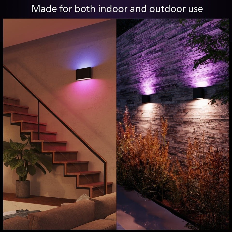 Philips Hue - 5x Dymera Væglampe - White & Colour Ambiance - Bundle