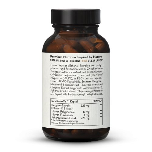 Sunday Natural Products  Bergtee & Johannis- Kraut Extrakt