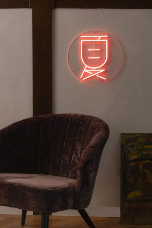 Dutchbone Sya Summer neon wandlamp Ø35