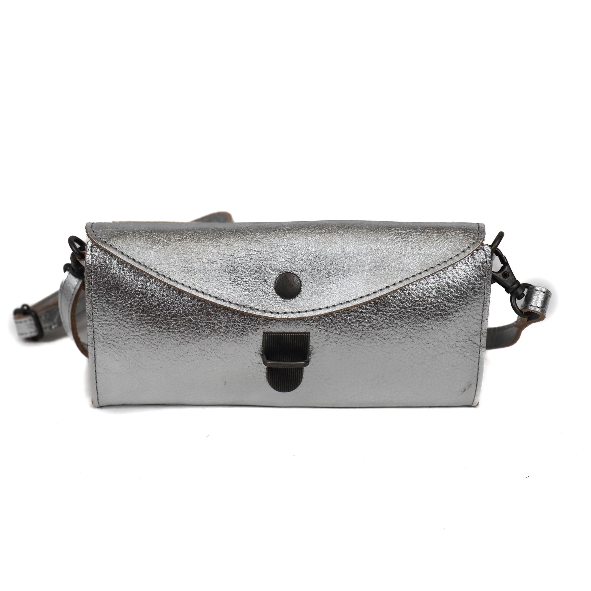 Clutch/enveloptasje 'Pascalle' silver SILVER