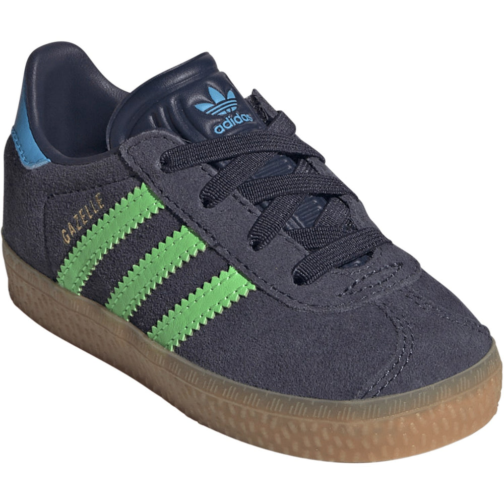 Køb adidas Originals Shadow Navy/Screaming Green/Lucid Aquamarine Gazelle Cf El I Sneakers