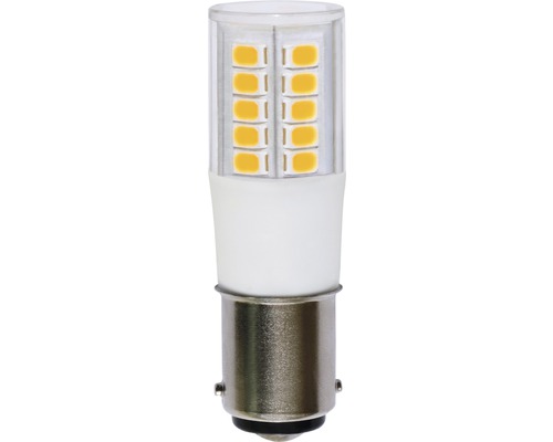 LED lamp helder T18 B15d 5,5W (48W) 600 lm 3000 K 830 warmwit filament