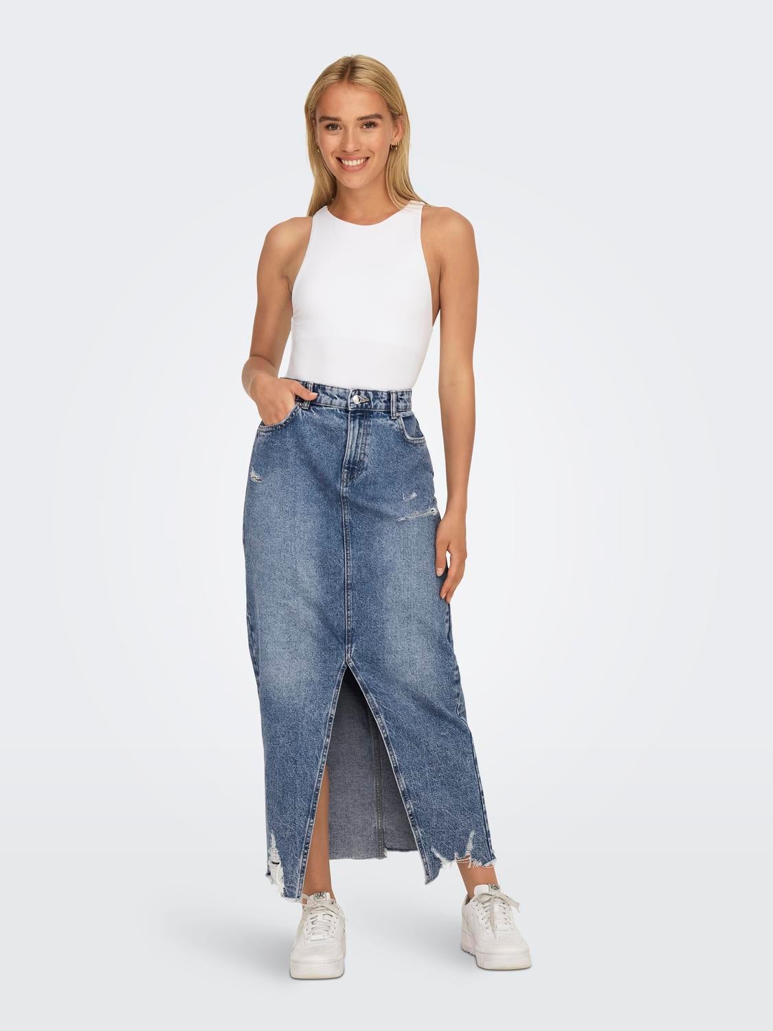 ONLEMMA Jeansrock Medium Blue Denim