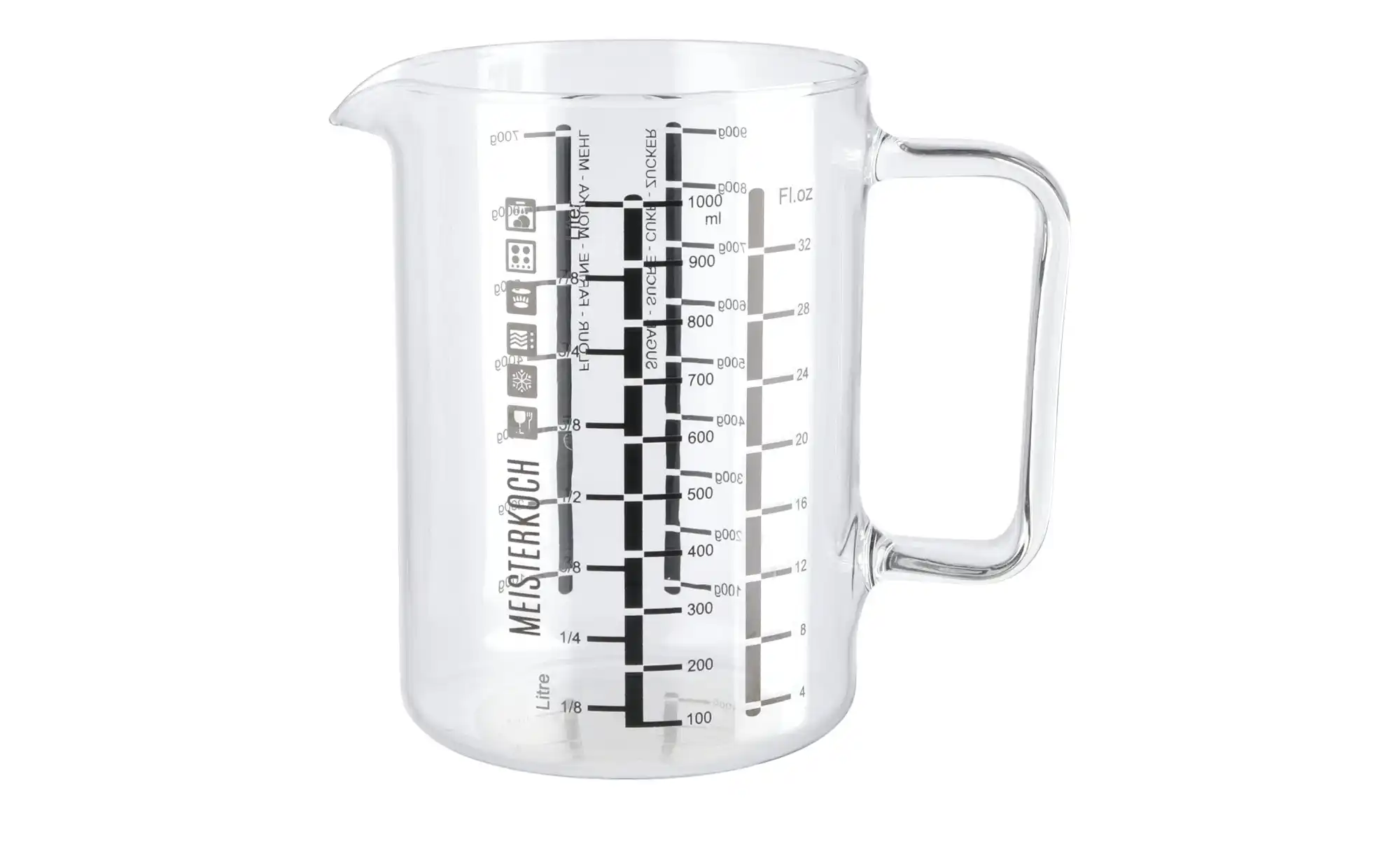Meisterkoch Messbecher 1L Optimus