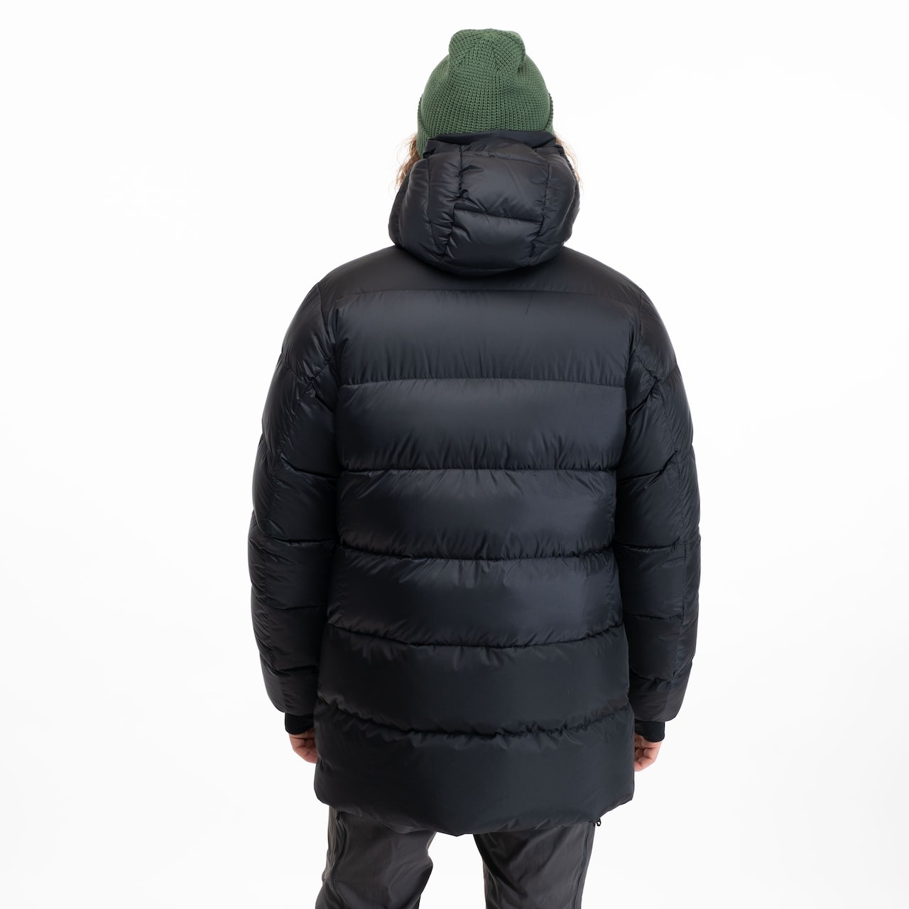 Magma Extreme Down Jacket w/Hood Unisex Black