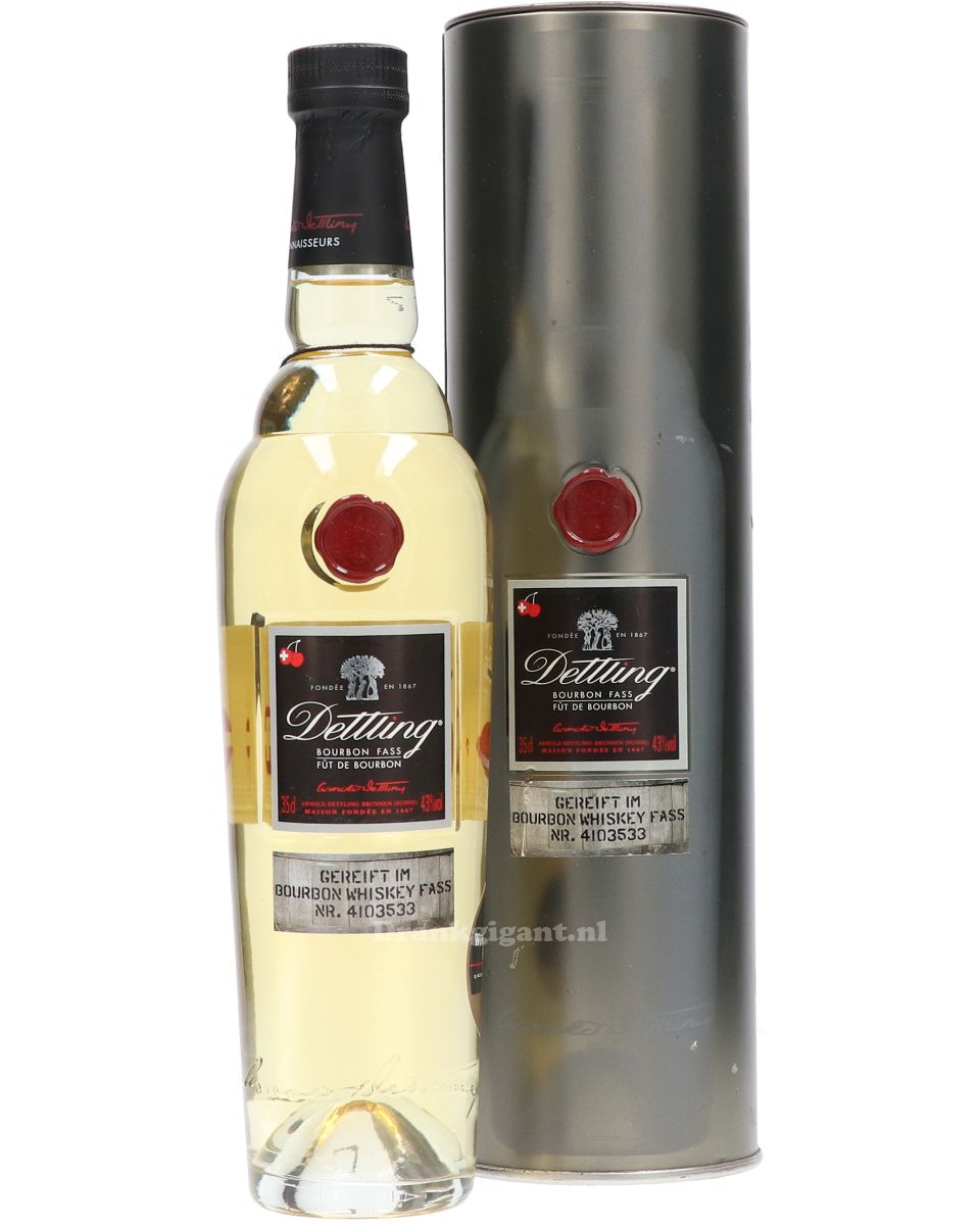 Dettling Bourbon Whiskey Fass 35 cl