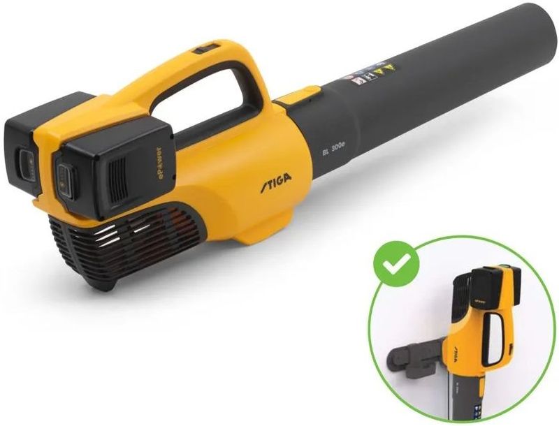 Stiga - BL 300e - Bladblazer - Groen - Batterij - Exclusief Accu/Lader