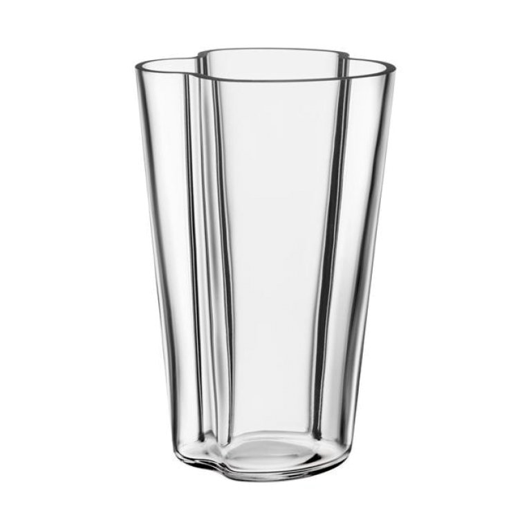 Iittala Alvar Aalto vaas 22cm helder