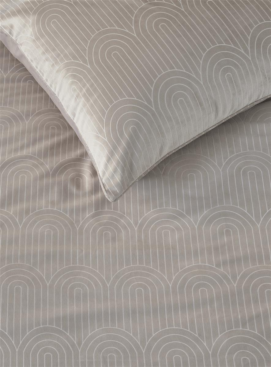 Bettwäsche CECELIA SAMT 135x200 cm, mit 1 Kissen