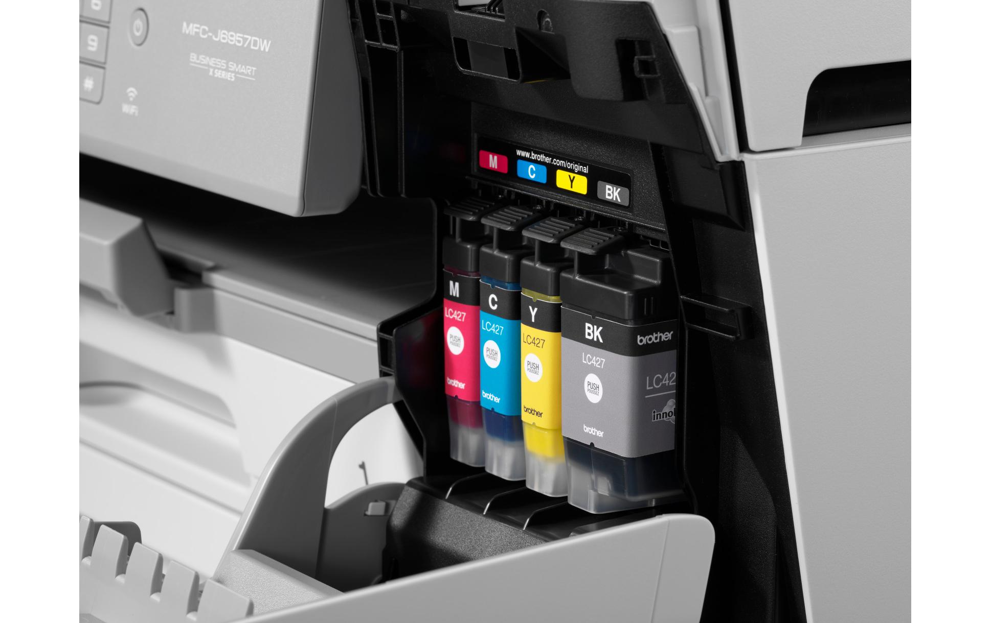 Multifunktionsdrucker MFCJ6957DW<br>Professioneller A3-Wireless-FarbTintenstrahl-All-in-One mit erstklassigen Papierverarbeitungsfunktionen