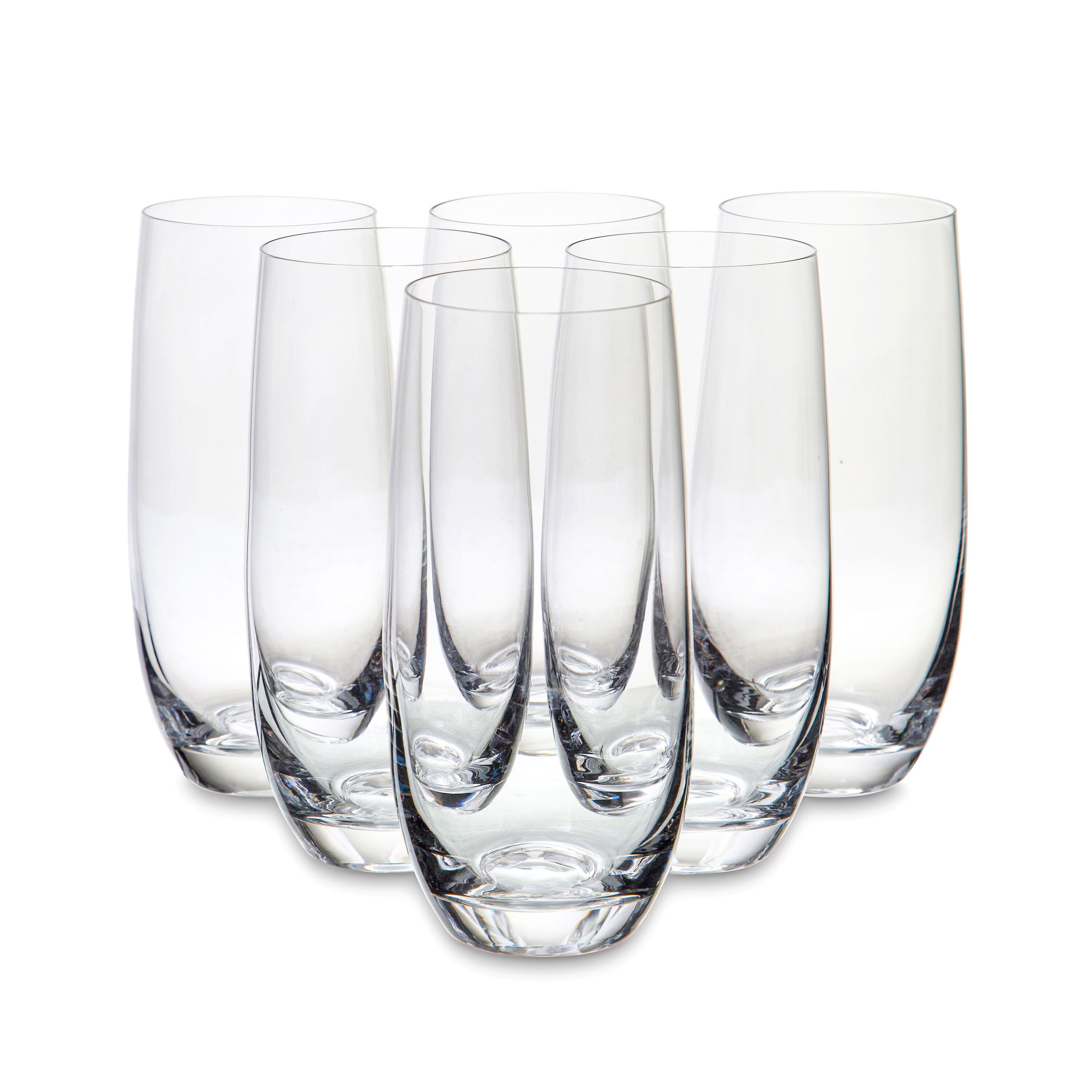 ALICIA Wasserglas-Set - Transparent / H: 15.2 cm