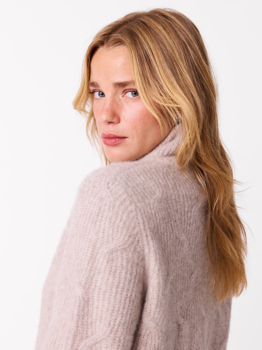Filippa cardigan Feather Gray