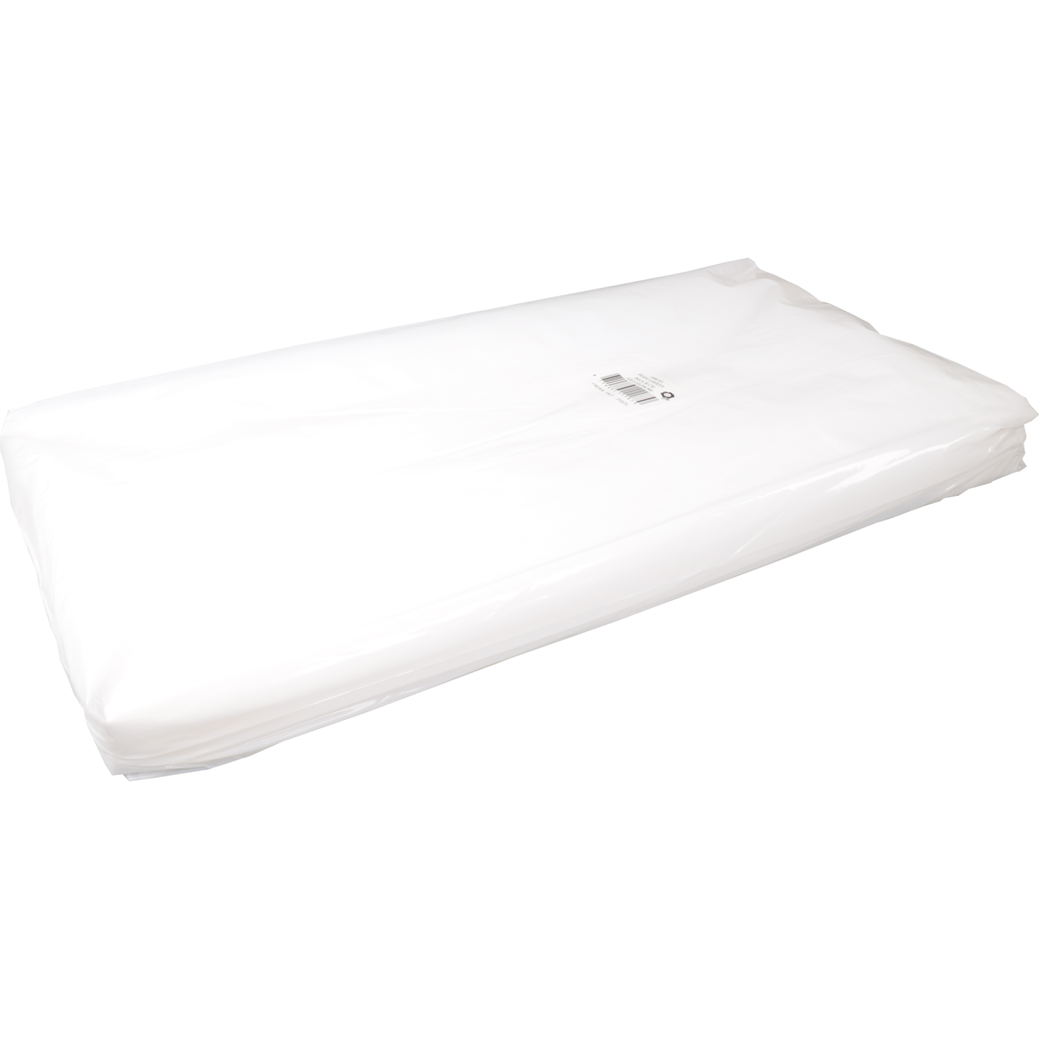 Top Quality Zak, Zijvouwzak, HDPE, 28/ 8x56cm, transparant