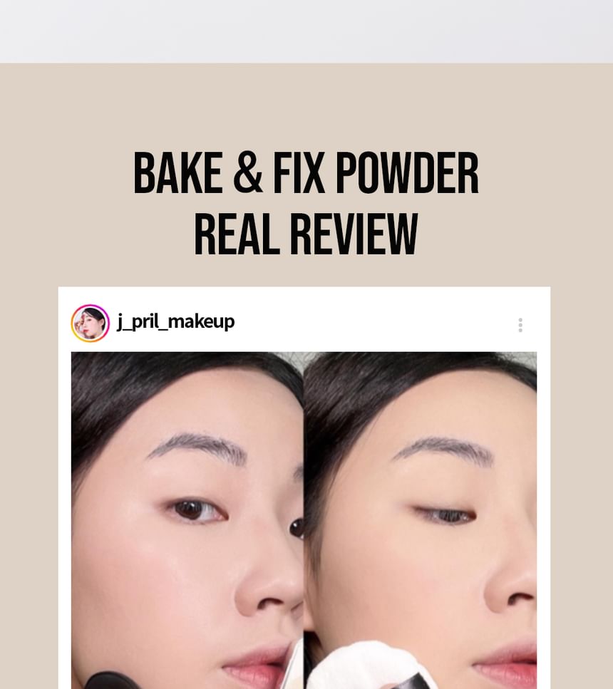 PONY EFFECT - Coverstay Bake & Fix Poeder