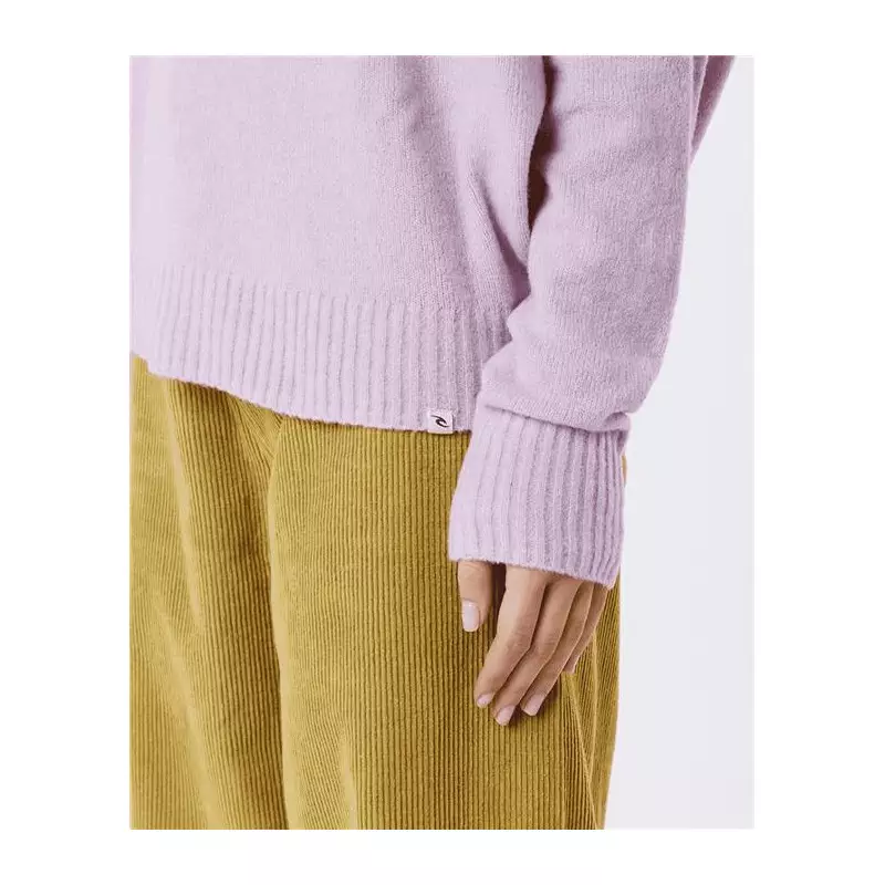Pull femme RIPCURL Emily Sweater Lilac