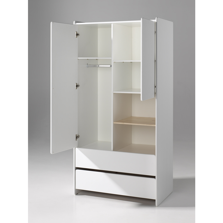 VIPACK Kleiderschrank Kiddy 2-türig