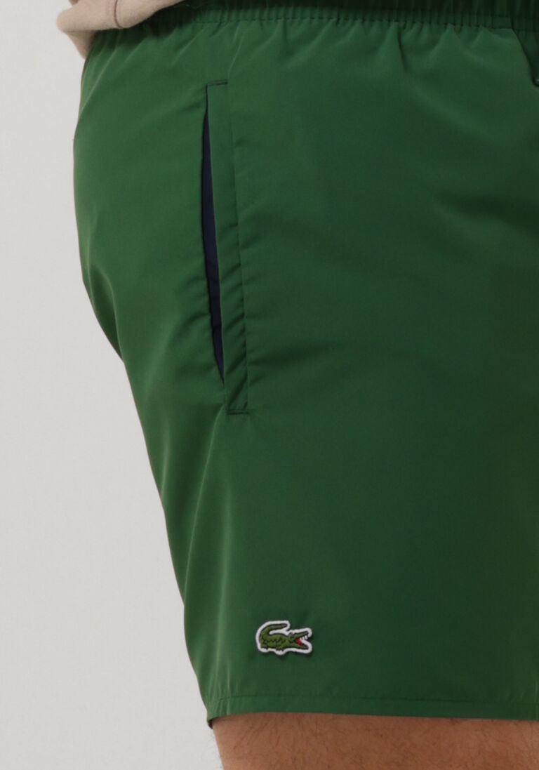 LACOSTE groene lacoste  1hm1 men's swimming trunks 1121