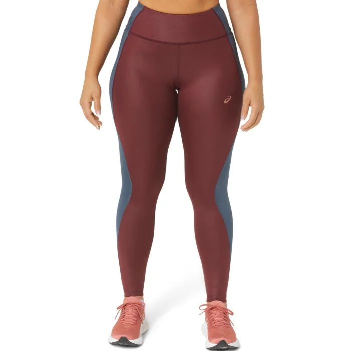 Asics Dame Lange tights Nagino Tight Rød