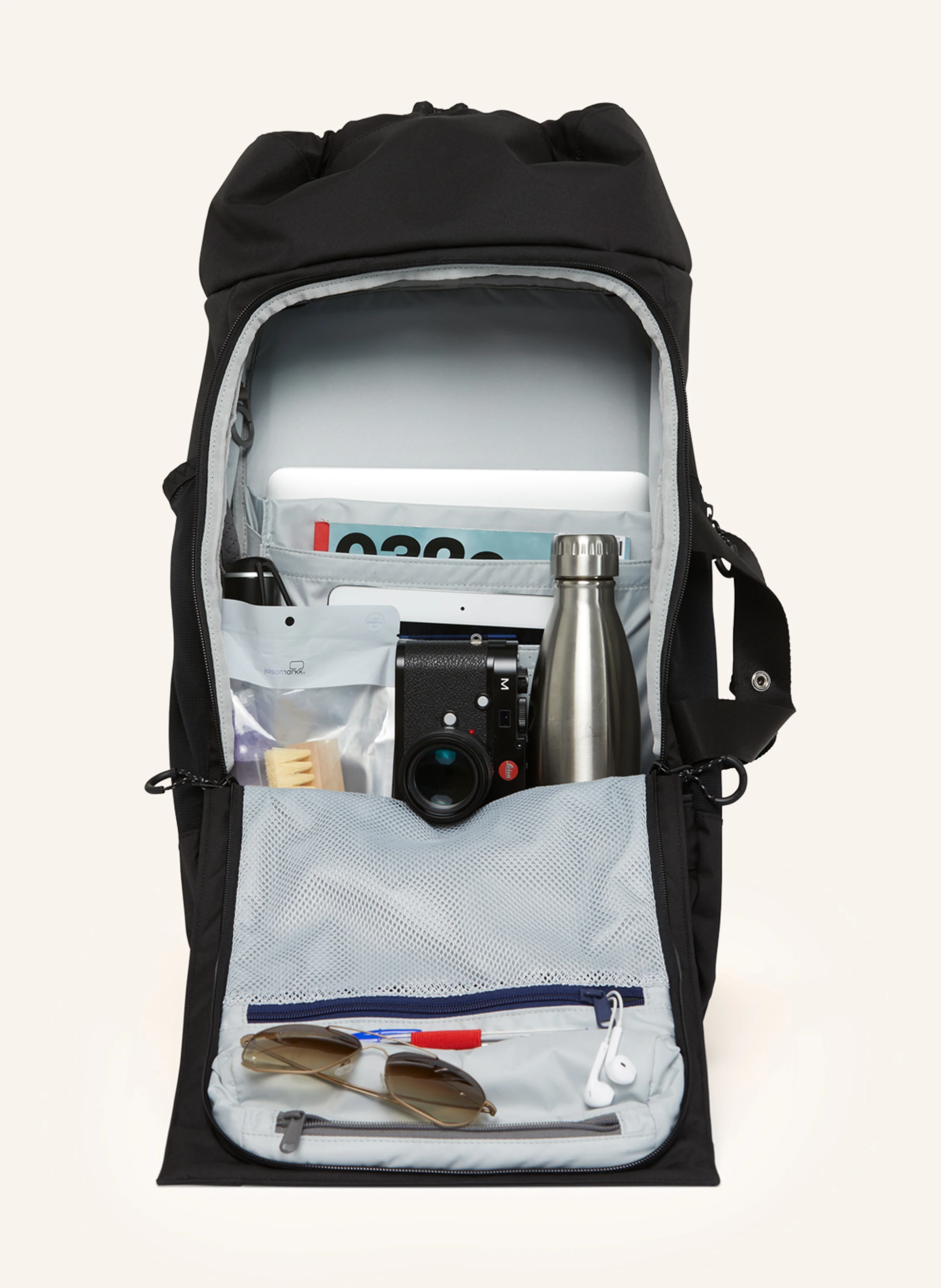 pinqponq Rucksack BLOK LARGE mit Laptop-Fach