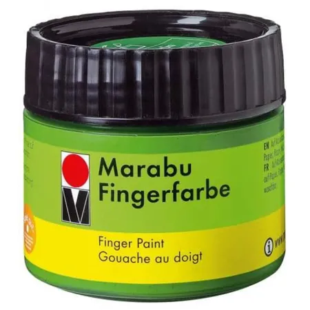 Marabu - Fingerfarbe Gelb 019, 100 ml
