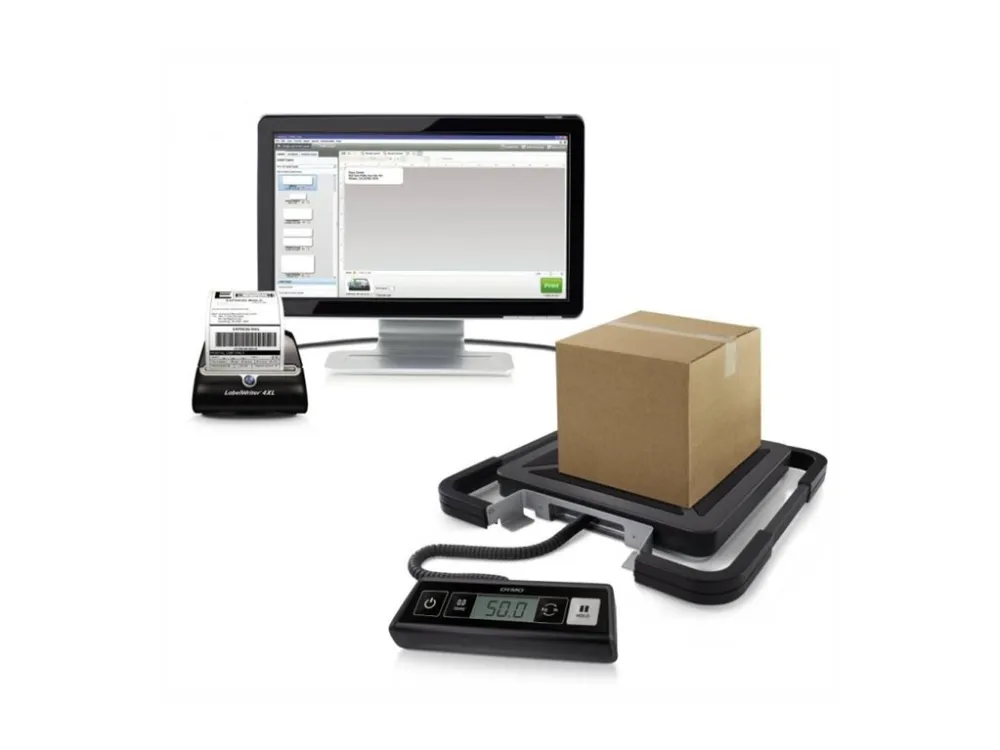 Pakkevægt DYMO® S50 elektronisk 50kg - m/100g interval