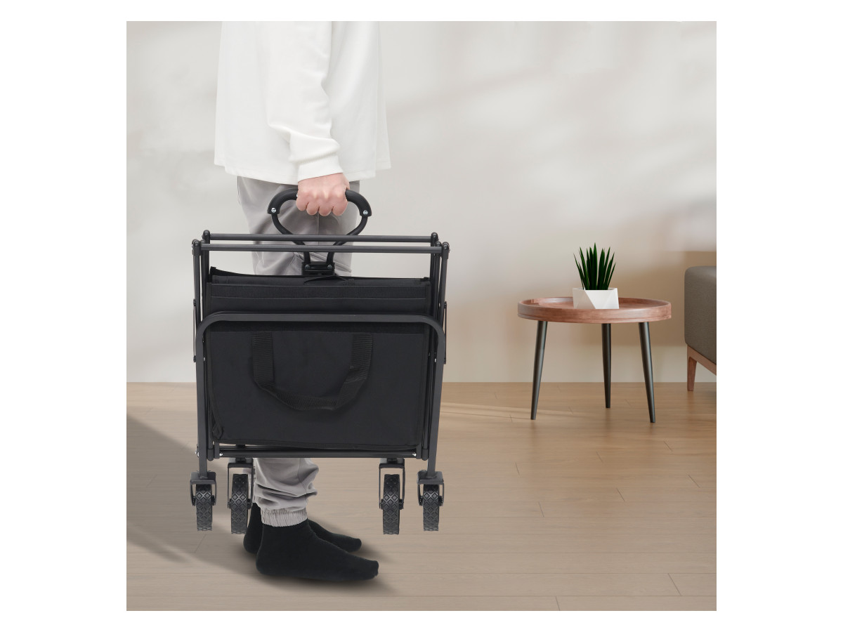 Brixy 75 x 50 cm opvouwbare bolderkar - 100 kg