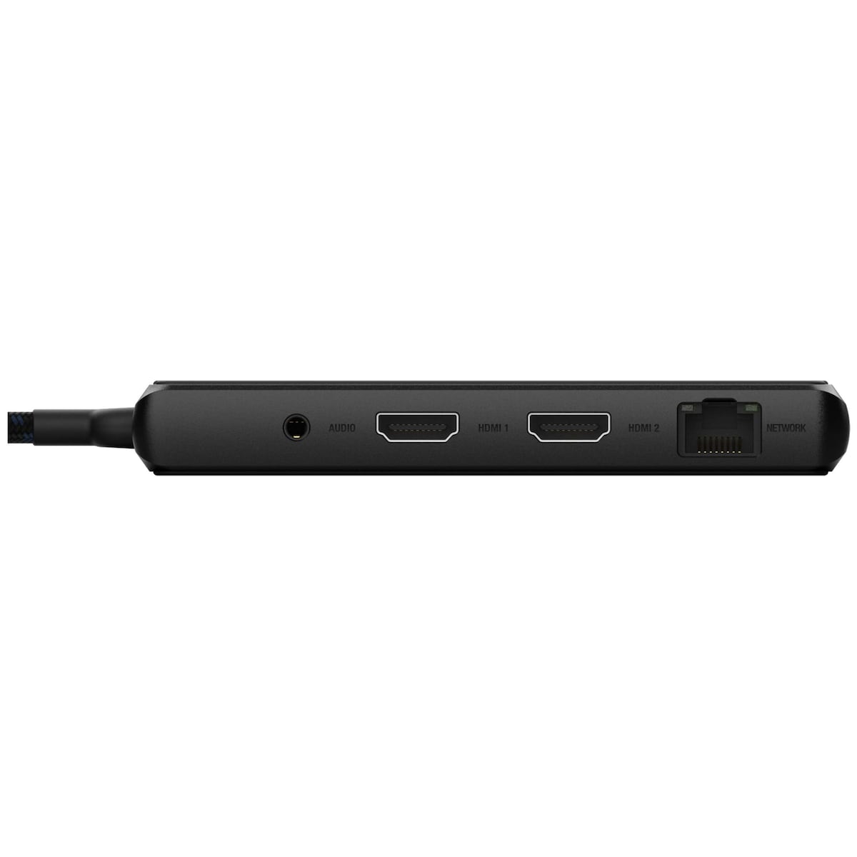 Unisynk 9 port 4K 100W USB-C hub (sort)