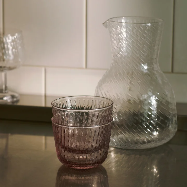 Marimekko - Syksy Glas, 360 ml, honey (2er-Set)