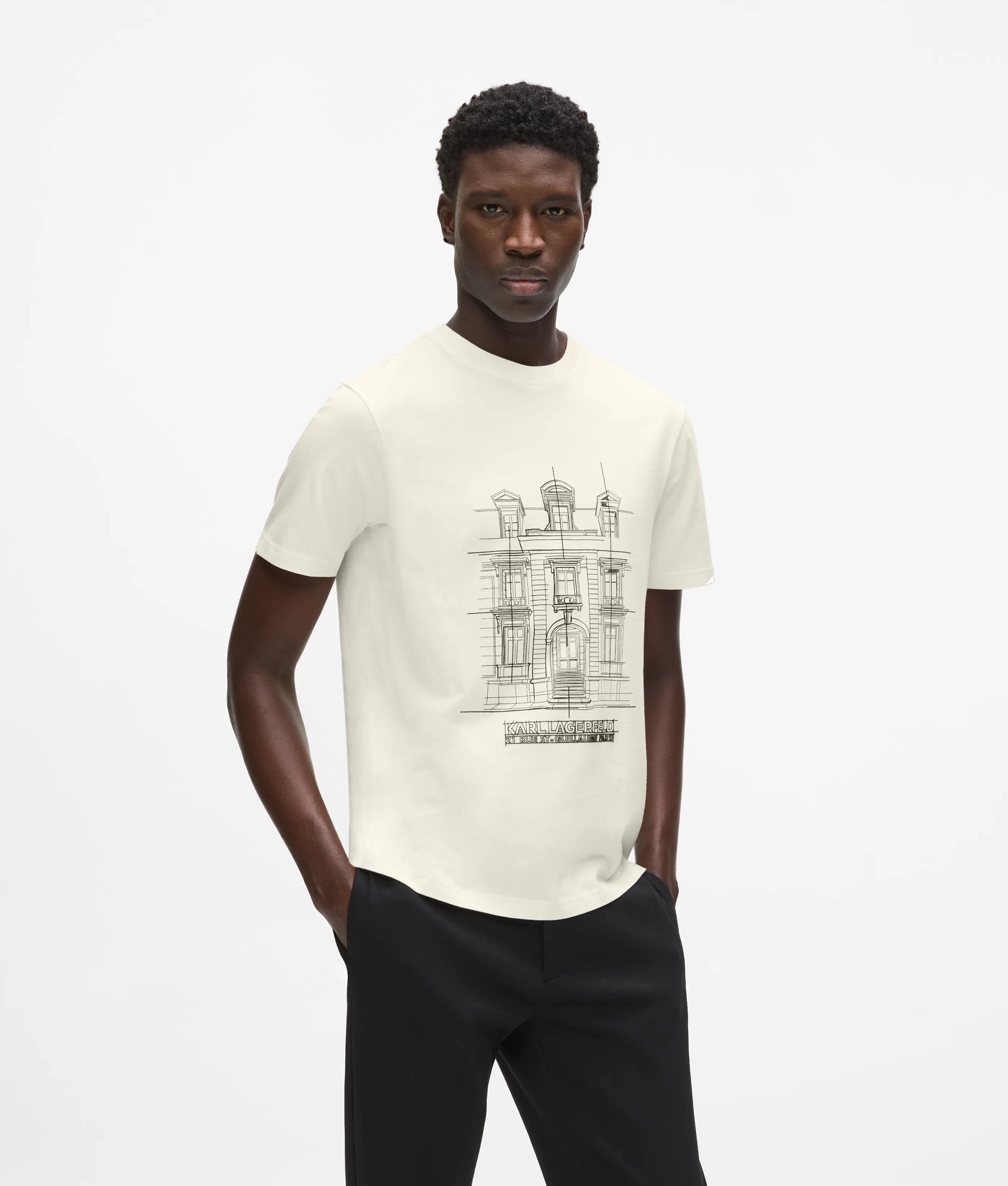 Maison de Karl schets T-shirt