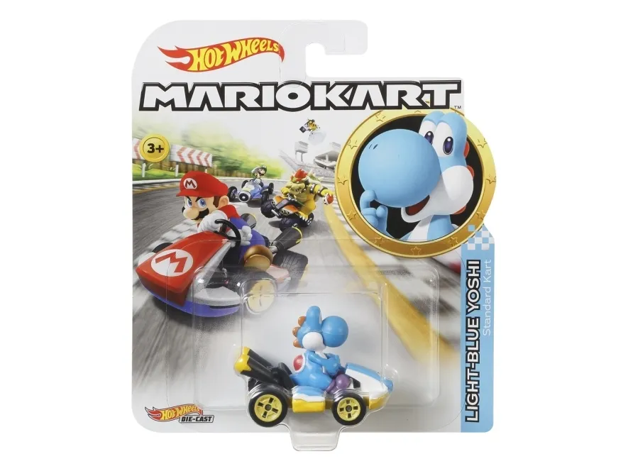 Hot Wheels Mario Kart Replica Diecast Asst.