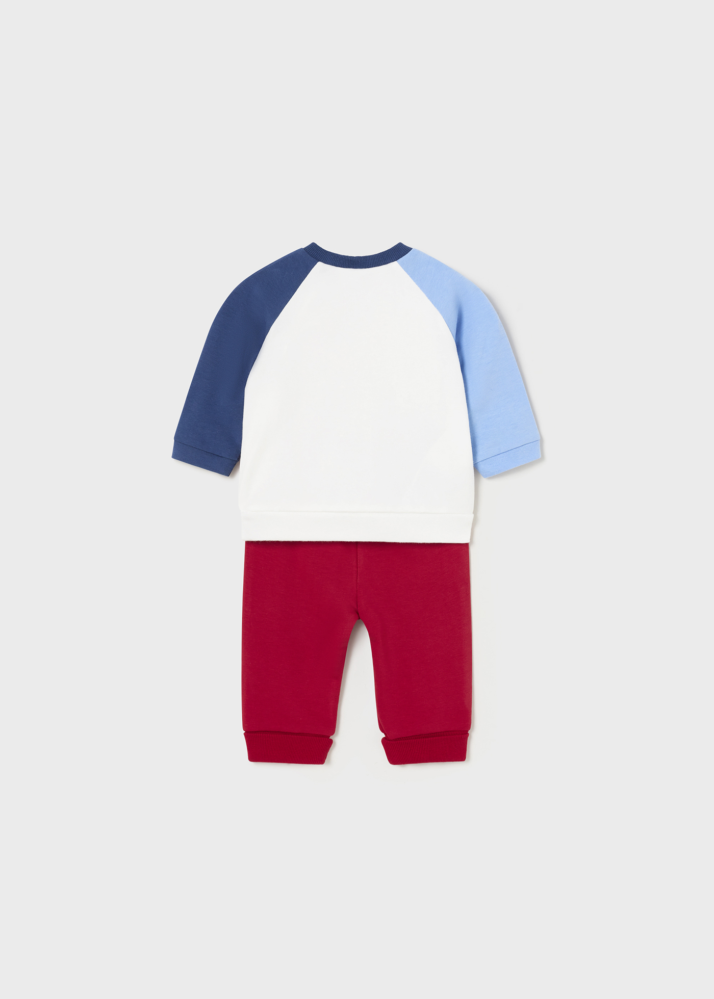 Conjunto de moletom Better Cotton de 4 peças para recém-nascidos, Mate