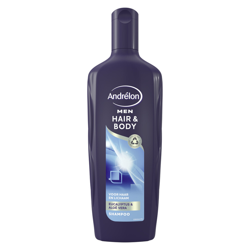 Andrelon Shampoo Hair & Body For Men300 ml