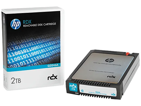HPE - RDX-kassette - 2 TB / 4 TB - for ProLiant MicroServer Gen10 Entry