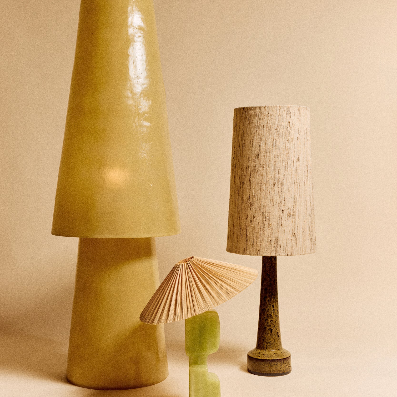 HKliving Column Tafellamp - Lime