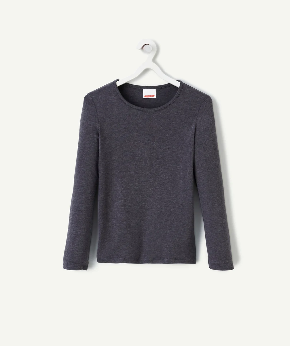 DAMARTT-SHIRT MANCHES LONGUES THERMOLACTYL SENSITIVE GRIS FONCÉ