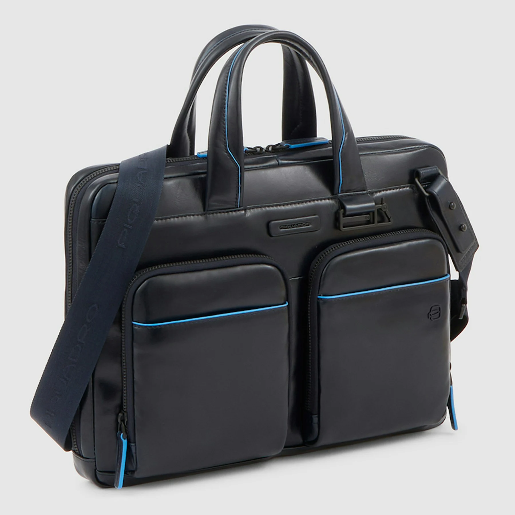 Mallette en cuir | Bleu