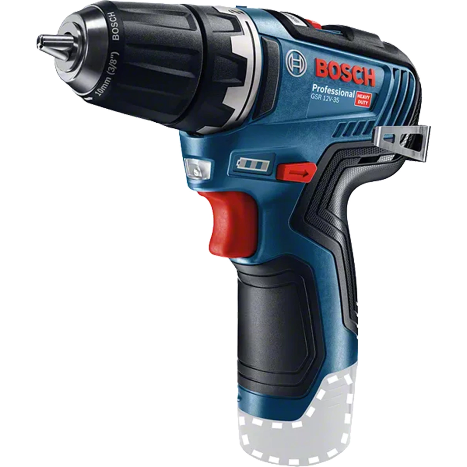 Bosch GSR 12 V-35 12V Li-Ion Accu boor-/schroefmachine body in L-Boxx